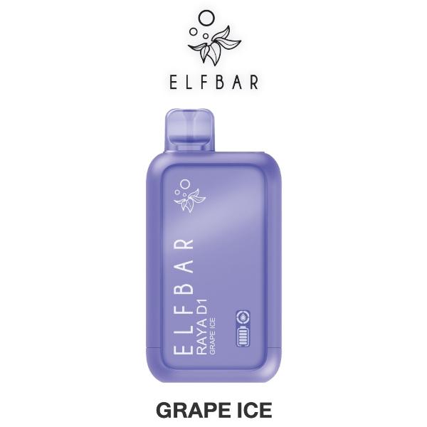 Elf Bar Raya D1 - Grape Ice