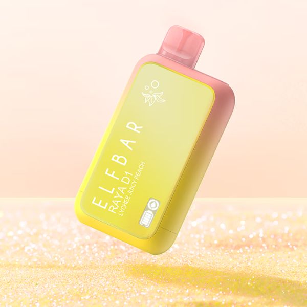 Elf Bar Raya D1 - lychee_juicy_peach