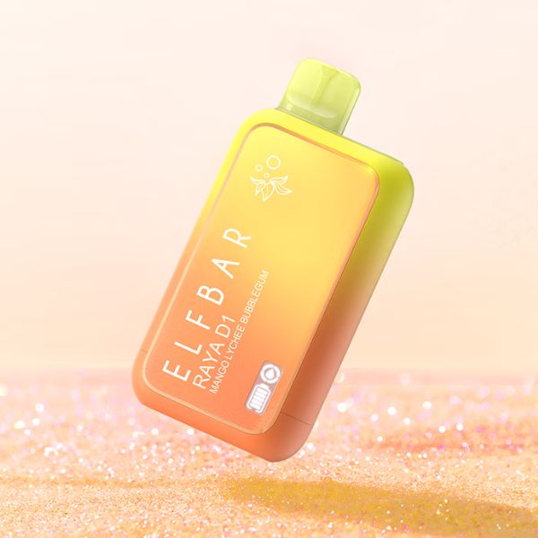 Elf Bar Raya D1 - mango_lychee_bubblegum