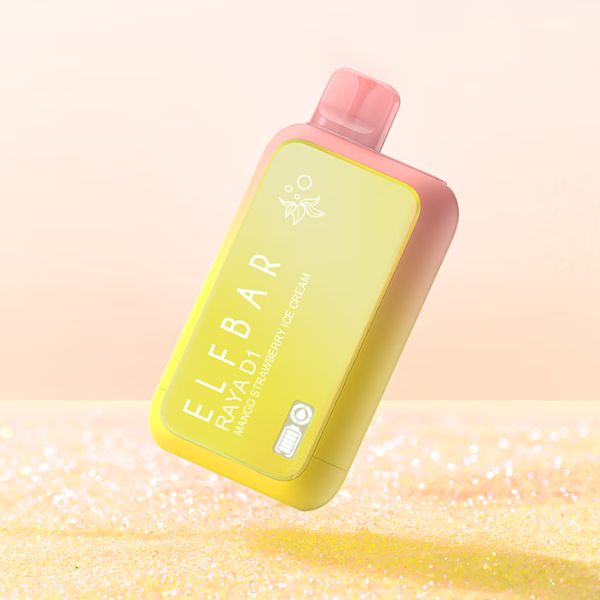 Elf Bar Raya D1 - mango_strawberry_ice_cream