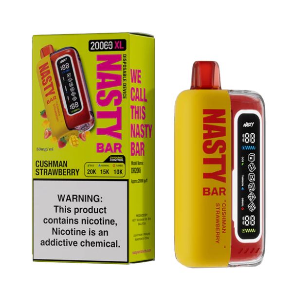 nasty bar xl 20k vape - Crushman Strawberry