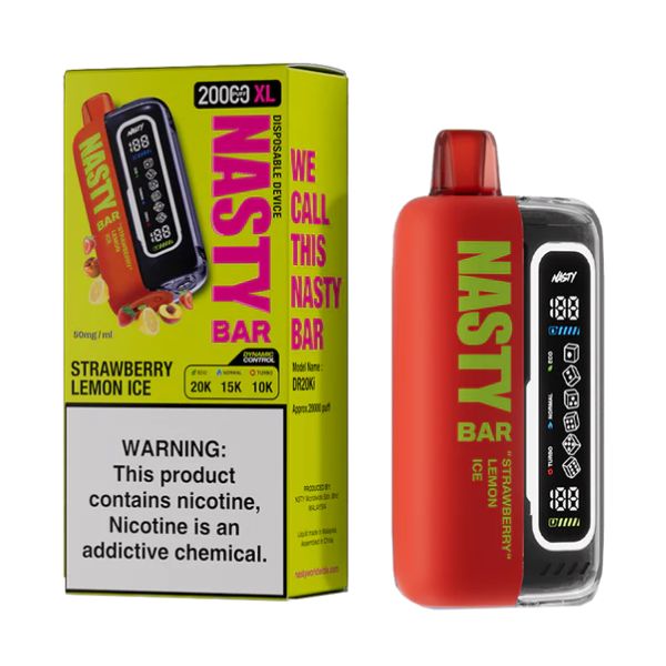 nasty bar xl 20k vape - Strawberry lemon ice