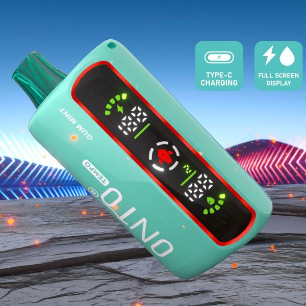 Onto Tempo Disposable Vape 15k puffs vapeandpuff