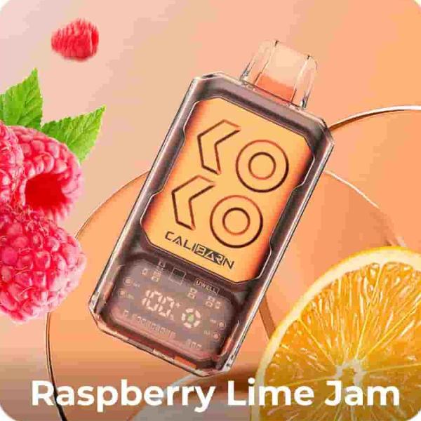 Uwell Caliburn Bar S12000- Rasperry Lime Jam