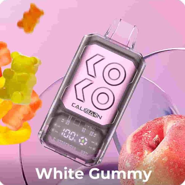 Uwell Caliburn Bar S12000- White Gummy