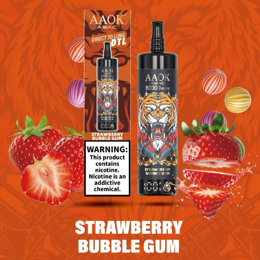 AAOK AK 80000 Puffs Disposable Vape India