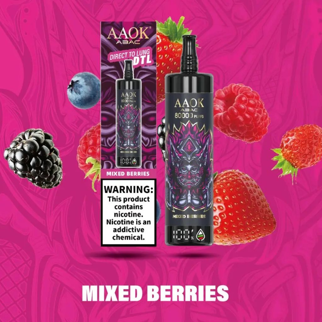 AAOK AK 80000 Puffs Disposable Vape India