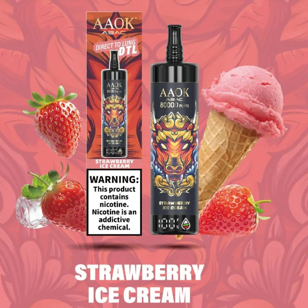 AAOK AK 80000 Puffs Disposable Vape India